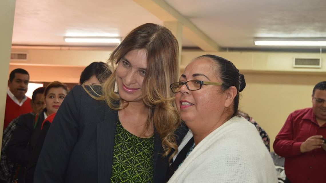 Asiste Maki a posada de sindicatos de Telesecundarias