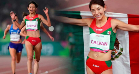 Atleta mexicana impone marca olímpica 