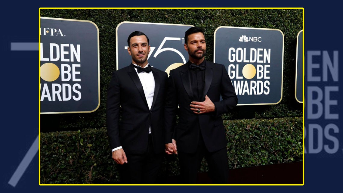 Así lucieron los famosos en los Golden Globe Awards 2018