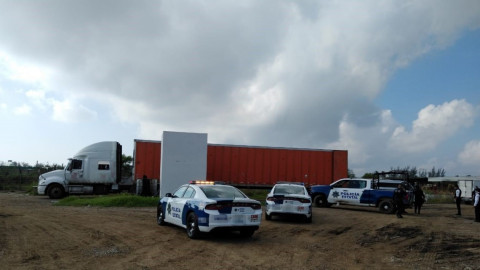 SSP detuvo a 11 personas relacionadas con transporte de mercancía de Estados Unidos