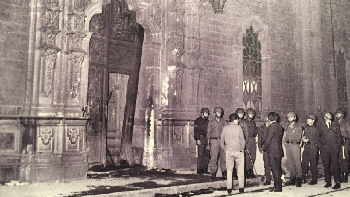 A 49 años del "Rojo Amanecer" de Tlatelolco