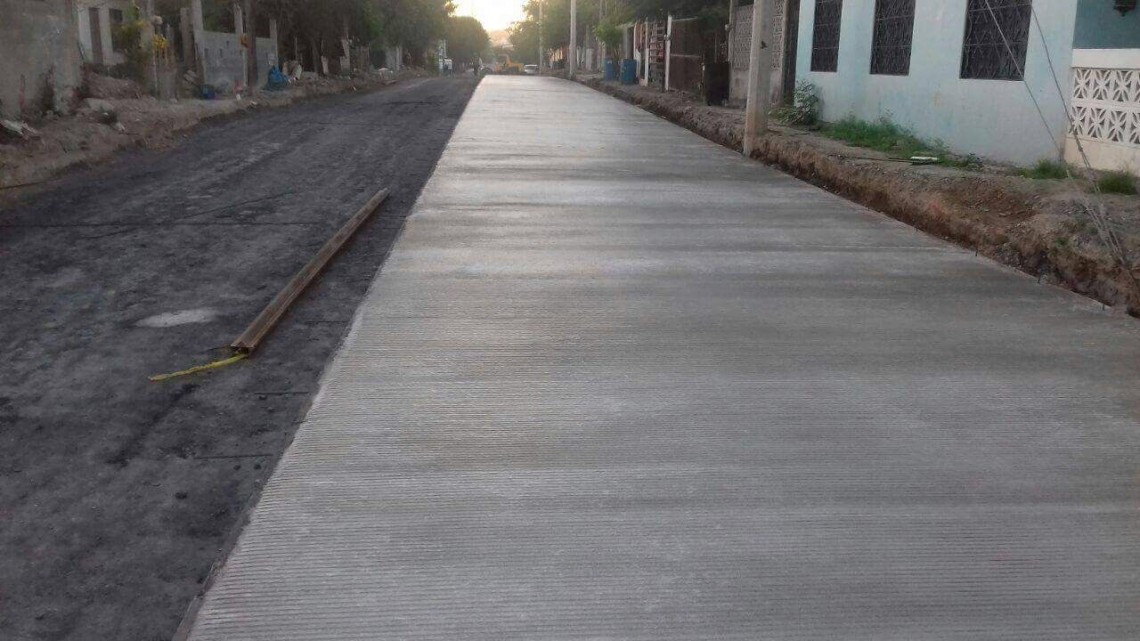 Benefician a colonos con mejores vialidades 