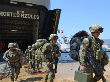 Arriban más de 150 marinos a Acapulco para reforzar seguridad