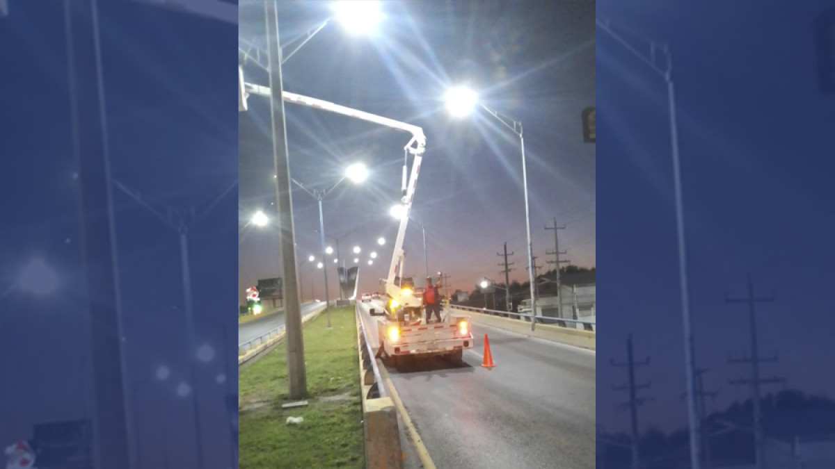 Brilla Reynosa con plan de alumbrado público del Alcalde Carlos Peña Ortiz 