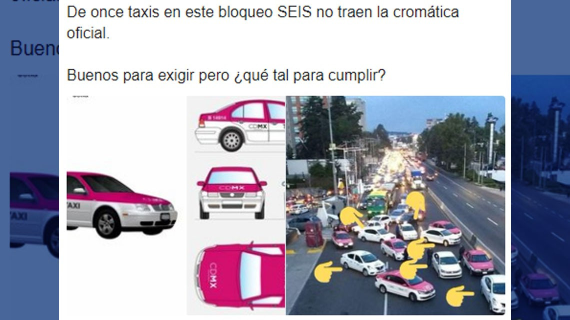 Paro de taxistas en la CDMX provoca caos, redes reaccionan