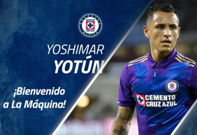 Cruz Azul hace oficial la llegada de Yoshimar Yotún