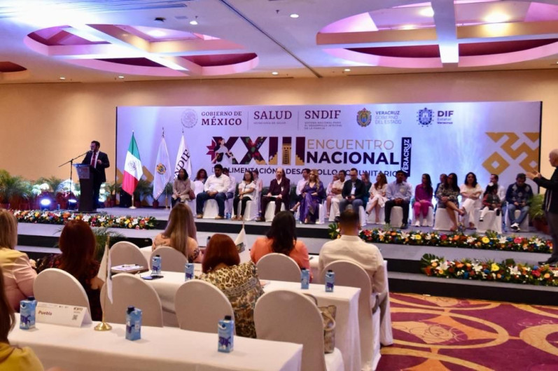 Participa DIF Tamaulipas en el XXIII Encuentro Nacional de Alimentación y Desarrollo Comunitario en Veracruz