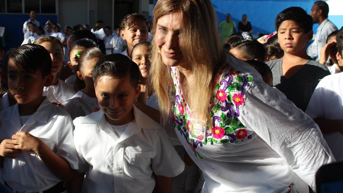 Anuncia Maki inversión para beneficiar a escuelas