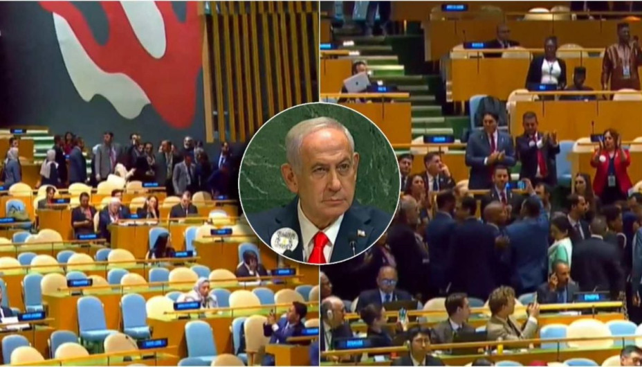 Decenas de países abandonan Asamblea de la ONU durante discurso de Netanyahu