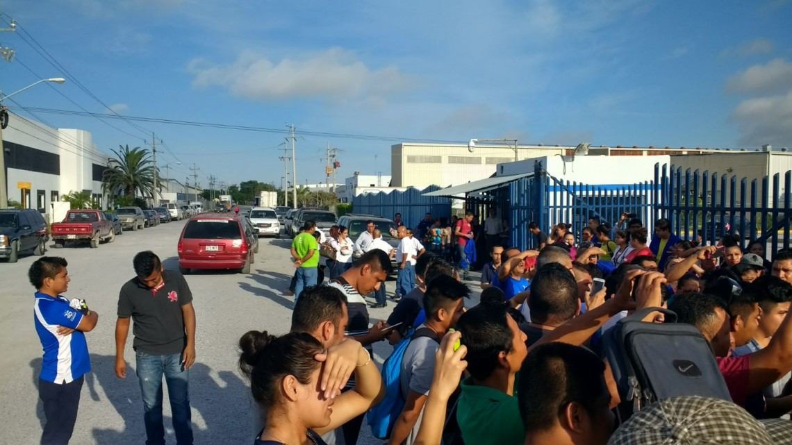 Paran trabajadores de RBC, acusan a Sindicato de no representarlos