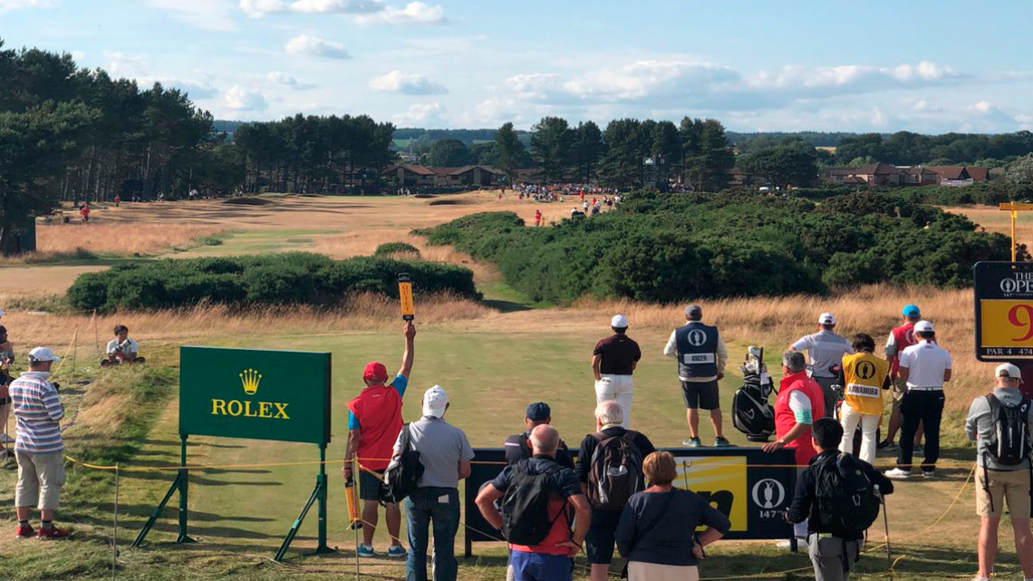 Abraham Ancer, empatado en el #32 de la Ronda 1 en The Open Championship