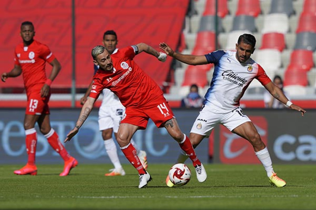 Chivas cae por la mínima frente al Toluca