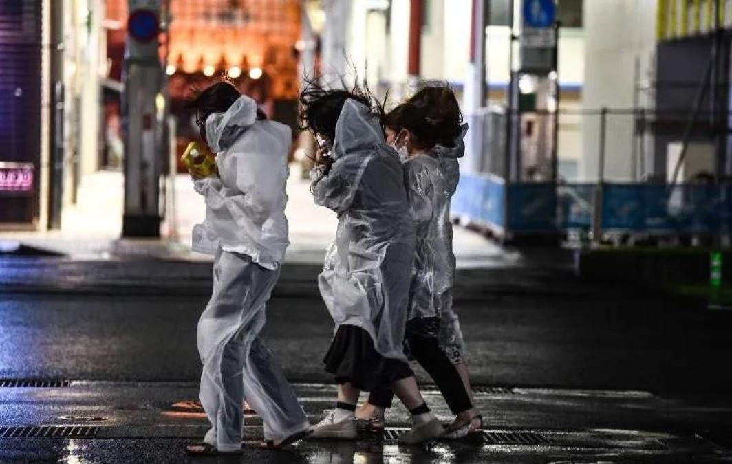 El tifón "Haishen" golpea Japón con fuertes lluvias