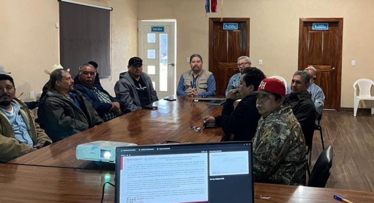 Presentan avances del Plan de Riegos para ciclo agrícola 2024-2025 en reunión del Comité Hidráulico del Distrito de Riego 092