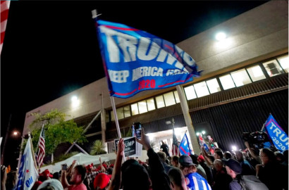 Simpatizantes de Trump protestan en Arizona por segundo día consecutivo 