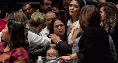 Diputada regresa a San Lázaro tras asesinato de su hija