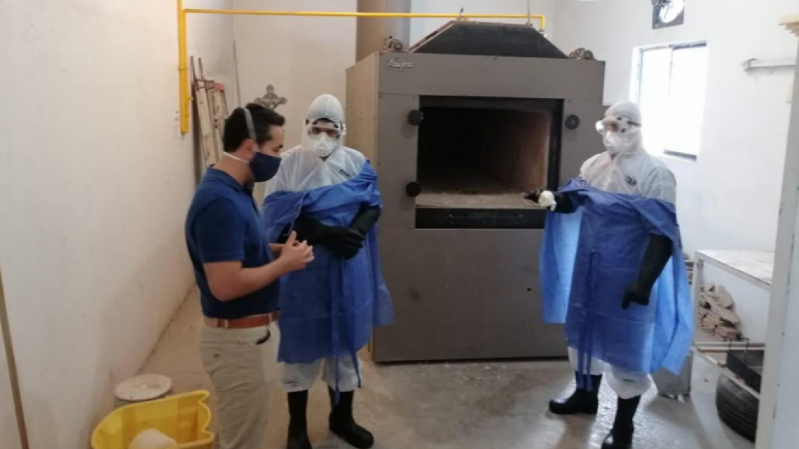 Capacitan a personal del velatorio y crematorio del DIF Tamaulipas 