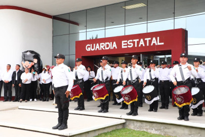 Celebran a la Guardia Estatal, a un año de su fundación