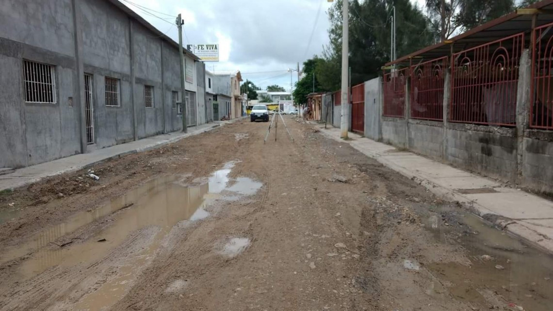 Últimos detalles para calle Sauce