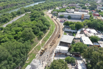 Supervisaron vecinos y Alcalde de Reynosa obra de pavimentación por 12.9 MDP