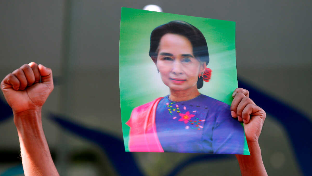 Golpe de Estado en Birmania; ejercito detiene a la líder Aung San Suu Kyi