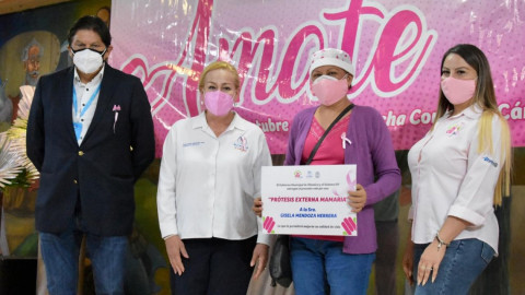 Benefician Gobierno de Altamira y DIF Municipal a sobrevivientes de cáncer de mama