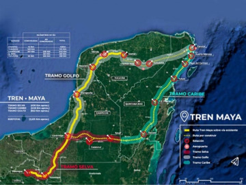 Inversión de 6 mmdp para el Tren Maya