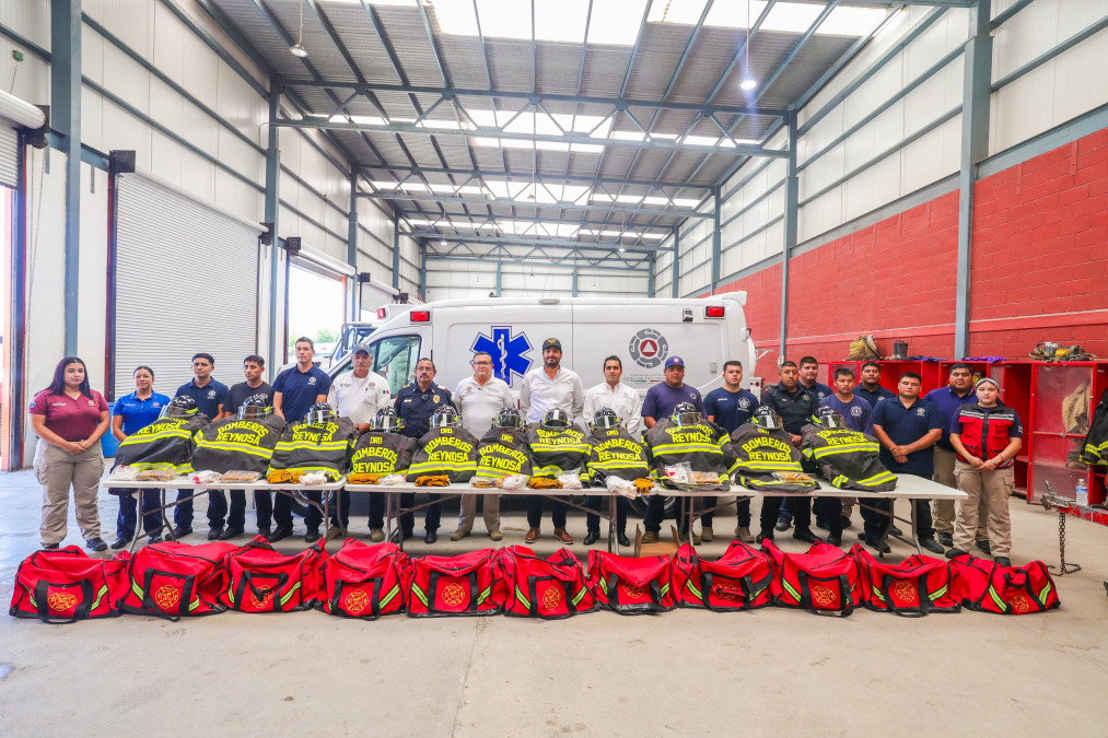 Fortalece Carlos Peña Ortiz labor de Protección Civil de Reynosa