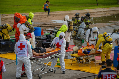 Matamoros fue sede del Simulacro Binacional de emergencias químicas