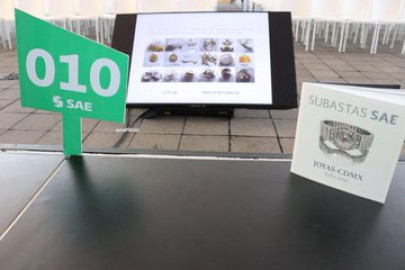 Inicia subasta de joyas aseguradas por el Gobierno Federal