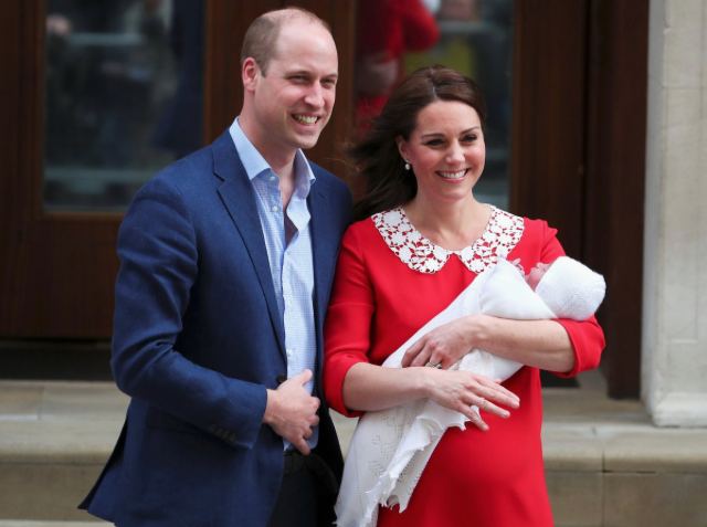 Kate y William presentan a su tercer bebé