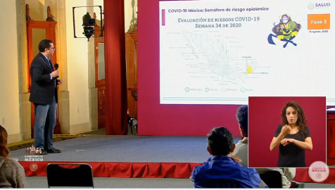 México suma 517 mil casos de COVID-19 