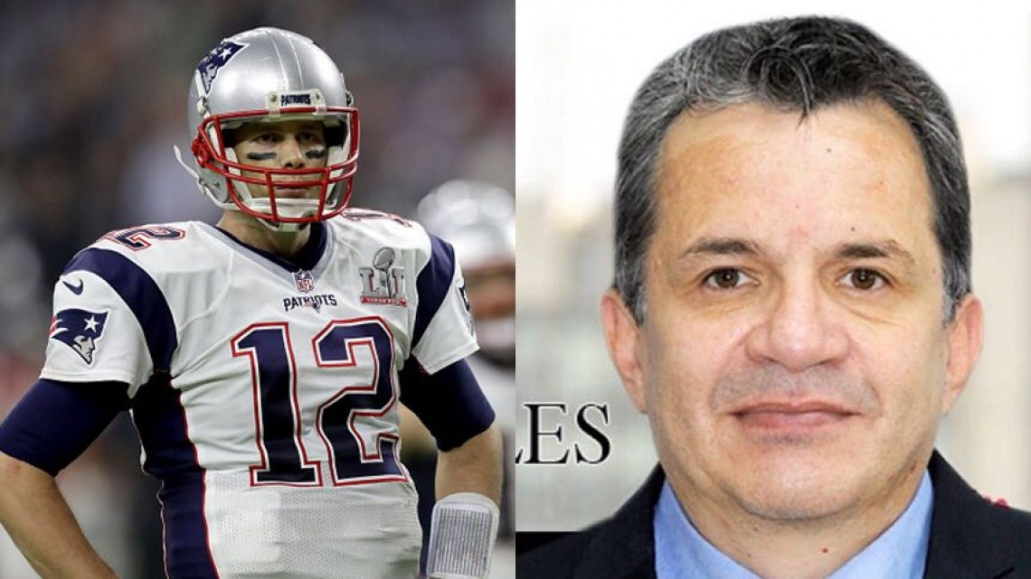 Revelan nombre del periodista mexicano que robó el jersey de Tom Brady