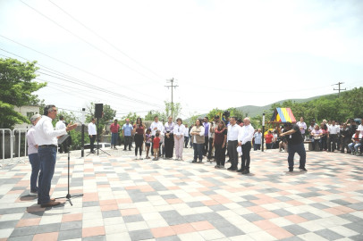 Inauguran Américo y María parque ecológico en Victoria