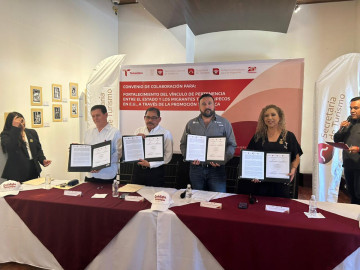 Refuerzan campaña “Quédate un día en Tamaulipas”; firman convenio Secretaría de Turismo e Instituto Tamaulipeco del Migrante