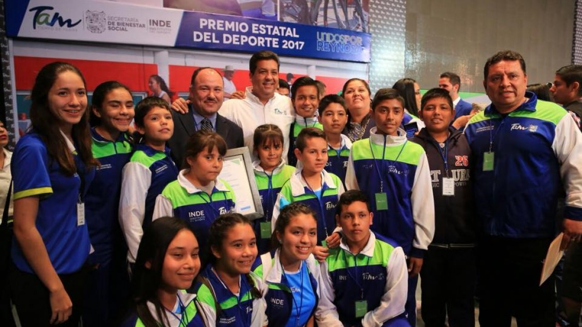 Entregan Premio Estatal del Deporte 2017