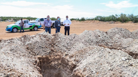 Harán más fosas Covid en panteón nuevo de Nuevo Laredo 