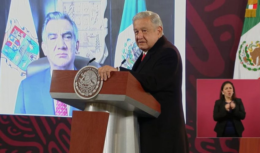 Avala AMLO trabajo de Américo Villarreal en materia de seguridad en Tamaulipas