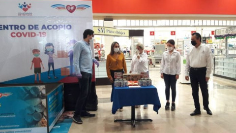 Inauguran DIF Centro de Acopio en Plaza Comercial del Río