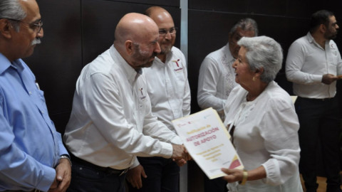 Entrega Recursos Hidráulicos autorizaciones de proyectos para el Programa de Infraestructura Hidroagrícola 2024