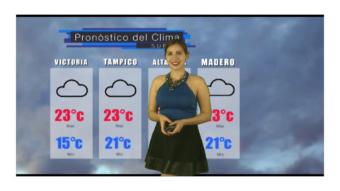 Conoce el clima del Norte de Tamaulipas con Carolina Carreón