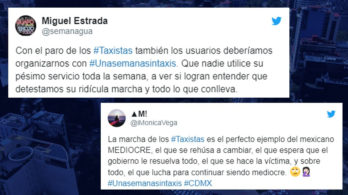 Paro de taxistas en la CDMX provoca caos, redes reaccionan