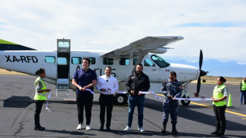 Arrancan operaciones de nuevas rutas de AERUS en Tamaulipas