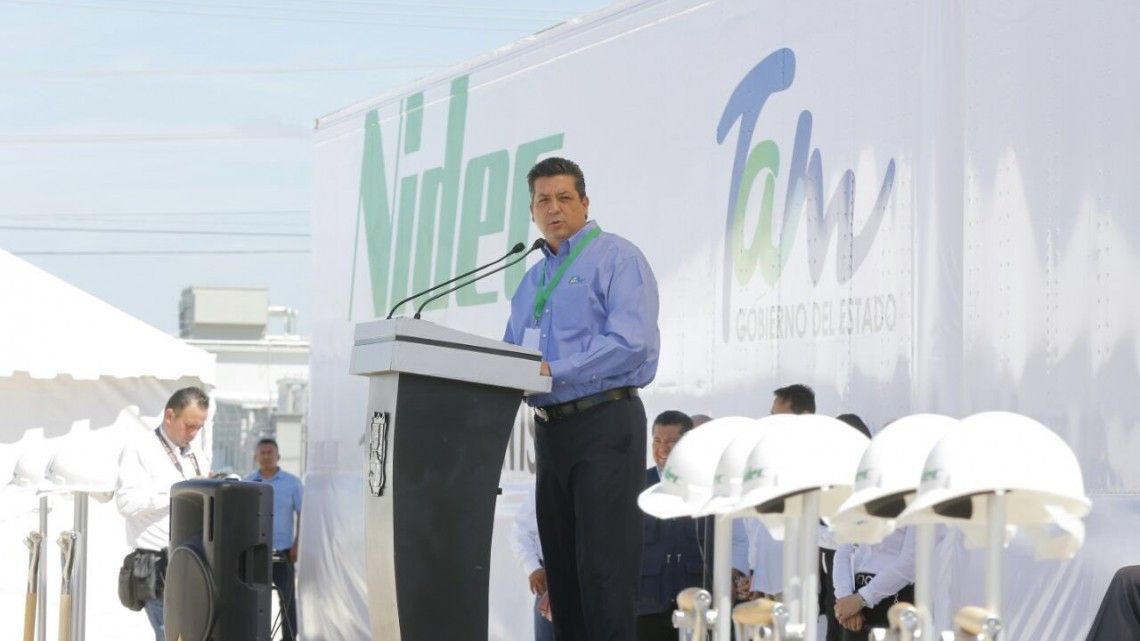 NIDEC coloca primera piedra de su segunda planta en Reynosa