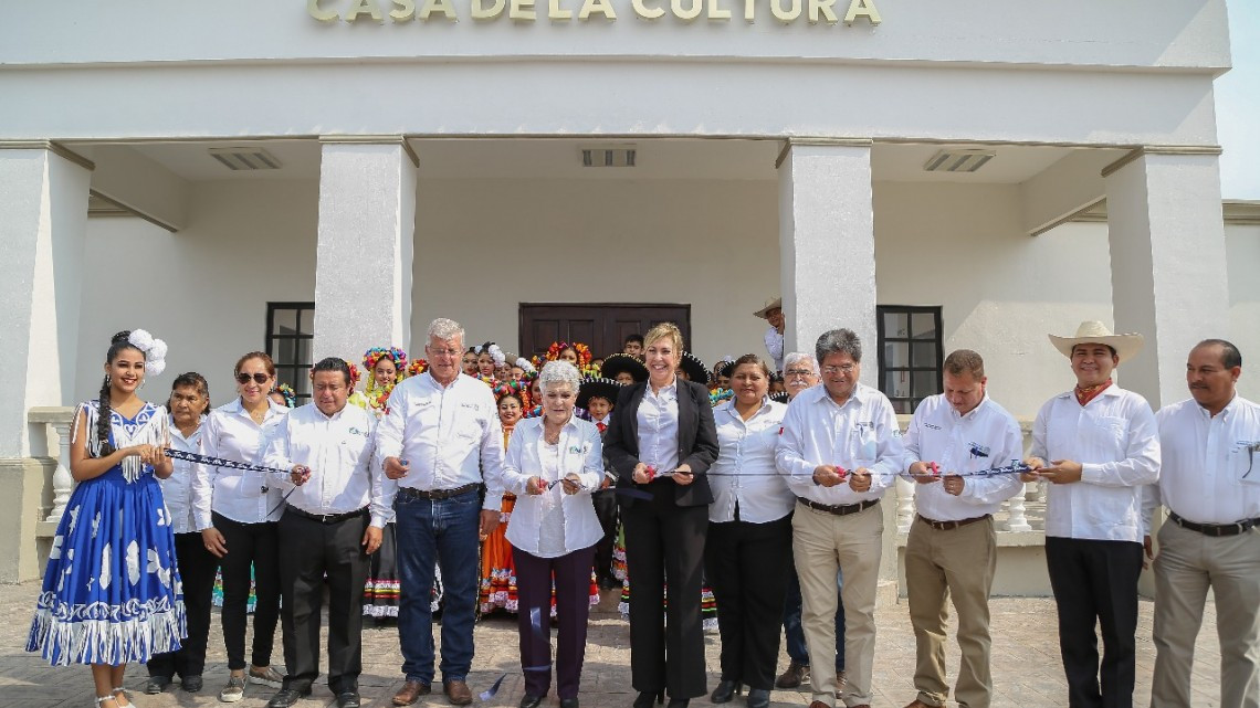 Entregan Casa de Cultura en Estación Manuel