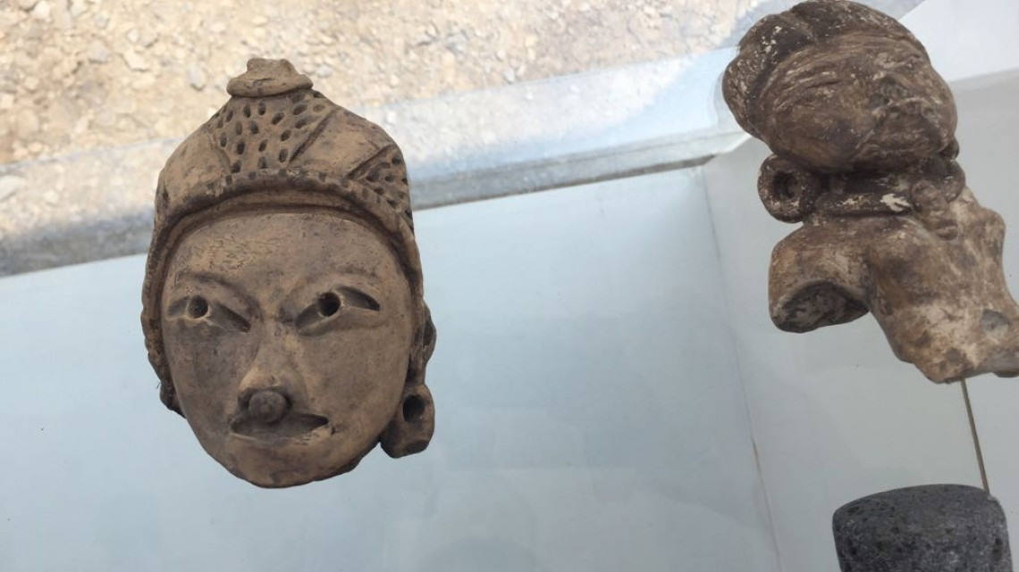 Piezas arqueológicas salen a la luz