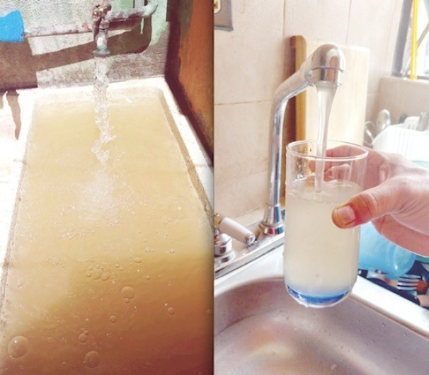 Reportan agua contaminada en colonia Infonavit