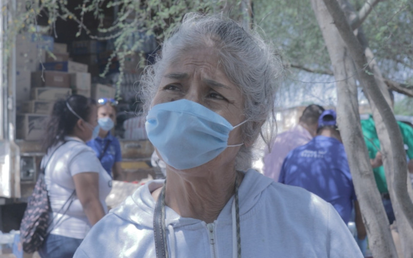 Aprovechan familias de escasos recursos el Programa Emergente de Canasta Básica