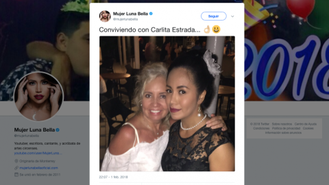 Mujer Luna Bella actuará en serie de Televisa