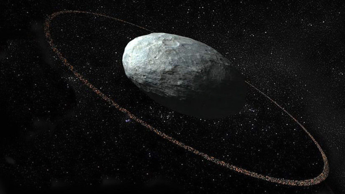 Descubren anillo a alrededor de “Haumea”